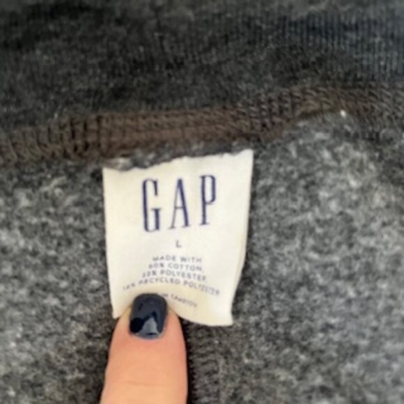 GAP Logo Joggers Sweatpants -Charcoal - Large - Picture 9 of 9